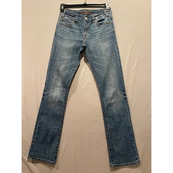 Rock & Roll Denim Denim - Rock & Roll Denim Boyfriend Womens Bootcut Jeans Western 25x36(actual 34.5)